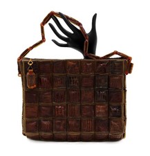 Vintage 40s-50s Brown - LIZARD