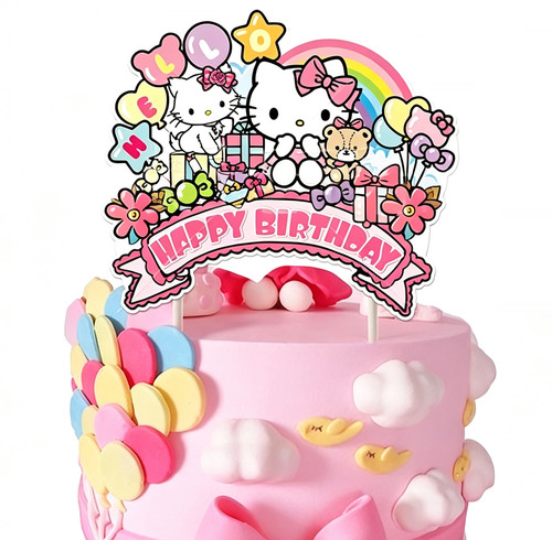 Hello kitty cake topper girl - kitty,