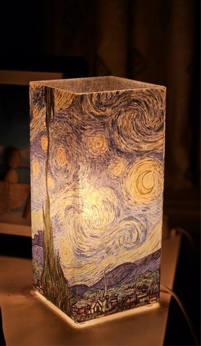 Starry night van - van, frosted