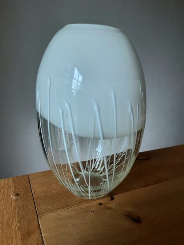 Ovoid studio art glass - art,