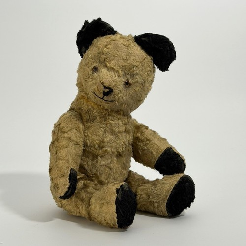 Vintage mohair panda teddy - vintage,