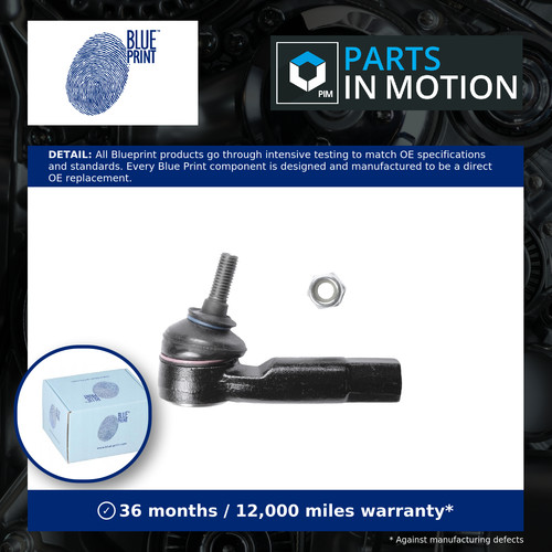 Tie track rod - track, end