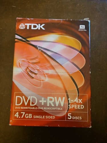 Tdk dvd 7gb re - tdk, re-writable