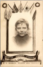 WWI Memorial Boy Portrait