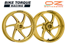 OZ Gass RS-A Gold Forged Alloy Wheels to fit Kawasaki ZX10RR / SE 16-19