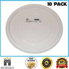 White Plastic Bucket Lid 5
