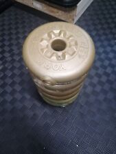 York Dumbell Barbell 6 x 1.1kg (2.5lb) Vinyl Weight Plates Weightlifting Gym