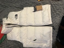 North Face Womens White Gilet
