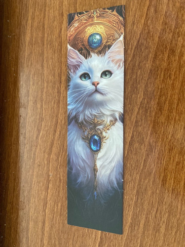 Mystical cat themed - mystical, bookmark