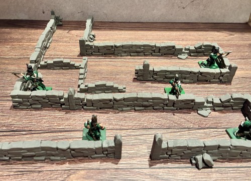 Stone wall set 26 - set, piece