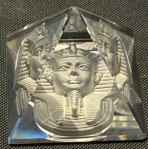 Glass pyramid egyptian - glass,