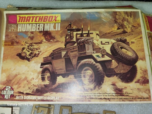 Complete unstarted matchbox - unstarted,