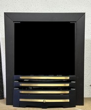 REPLACEMENT GAS FIRE BLACK