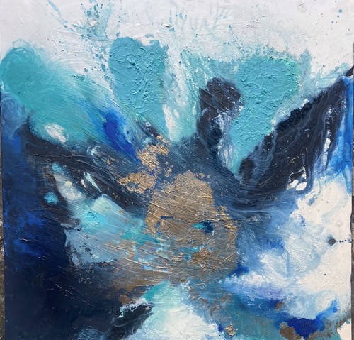 Large contemporary abstract - large,