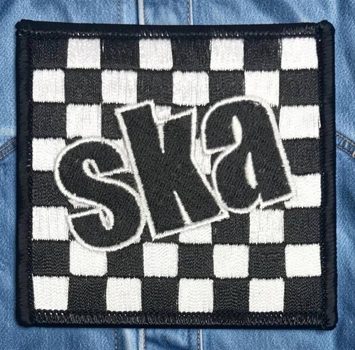 Ska reggae skinhead patch - ska,