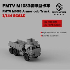 1/48/72/87/144 US Army FMTV M1083 Tactical Truck Armored Type Model Kit 3D Print