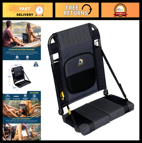 Adjustable canoe seat - adjustable,