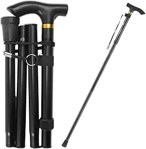 Black gold walking - walking, stick