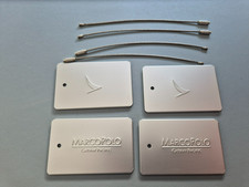 Cathay Pacific Marco Polo Club Member Exclusive Metal Luggage Tag Set of 4