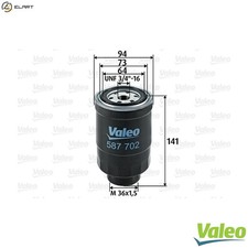 FUEL FILTER 587702 FOR LTI