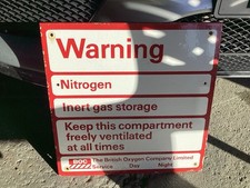 Old Enamel Sign,oxygen