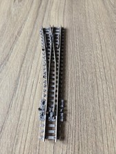 Peco SL-396 N Gauge Weathered Insulfrog Medium Radius Left Hand Point.