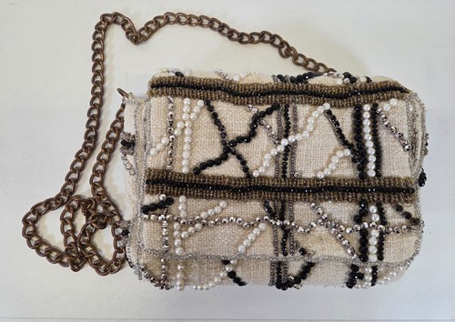 Zara beaded foldover crossbody - zara,