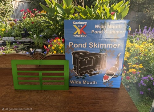 Kockney koi skimmer fish guard - fish,