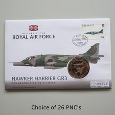 2008 History of the RAF Aircrafts Coin Covers - PNC First Day Cover-Choice of 26