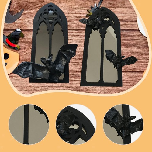 Gothic arch mirror wall - mirror, decor