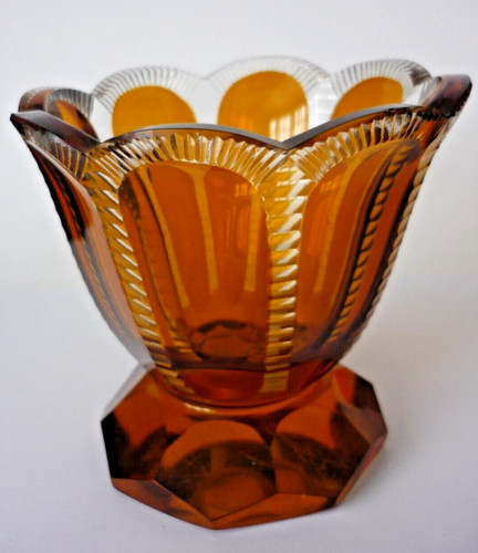 Antique amber clear cut - clear,