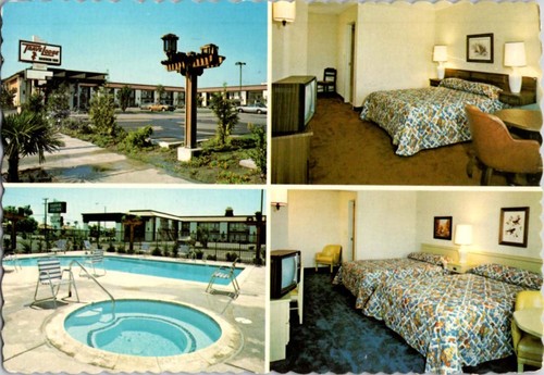 Anaheim postcard harbor - anaheim, inn