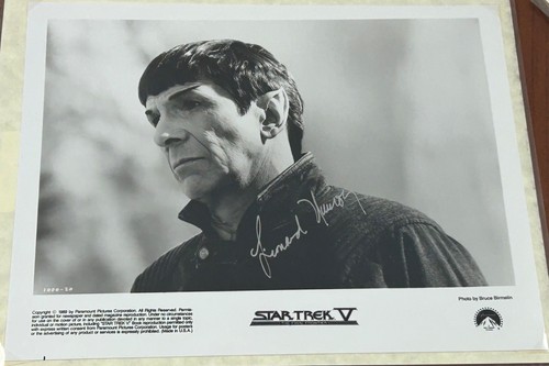 Leonard nimoy 8x10 - leonard,
