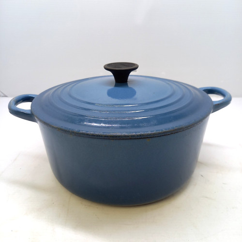 Creuset blue casserole - blue,