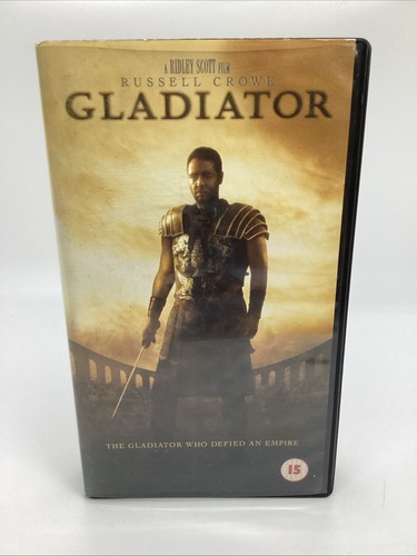 Gladiator vhs - gladiator,