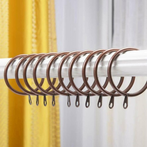 Metal curtain rings hanging - rings,