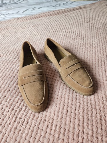Zara mens suede loafers - mens,