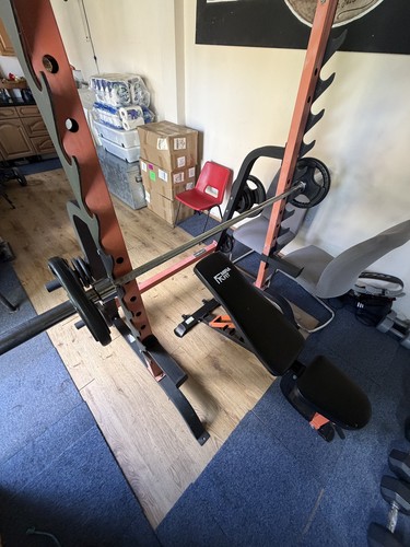 Mirafit home gym rack bars - gym,