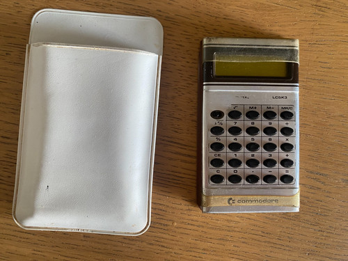 Calculator commodore lc5k3 not - commodore,