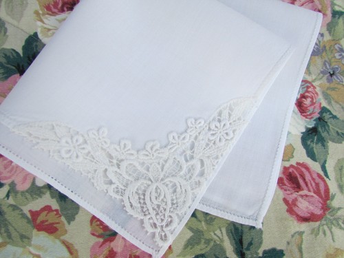 Vintage handkerchief hankie - vintage,