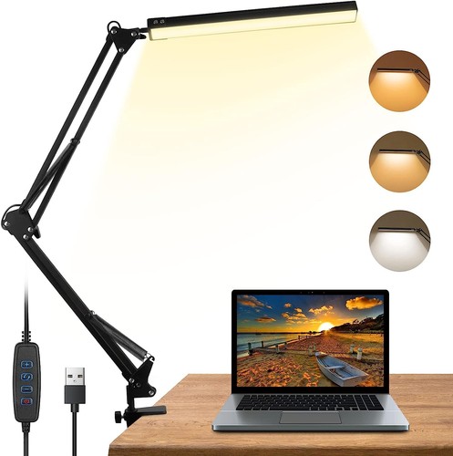 Reading desk lamp tall - reading, angled