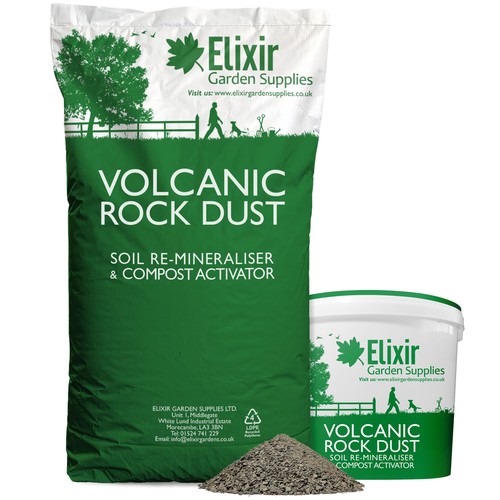 Volcanic rock dust organic - volcanic,