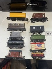 10 X Oo Gauge Wagons Hornby Lima Ect Spares Poor Conditions
