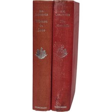 D H Lawrence Women in Love The Rainbow Vintage Hardcover Heinemann