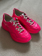 Pink Gucci Rhyton Sneakers