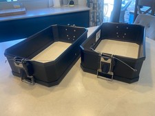 2 x Genuine BMW black aluminum