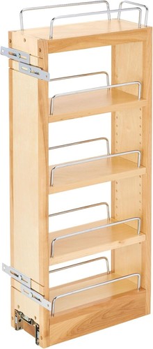 Rev shelf wood door storage - wood,