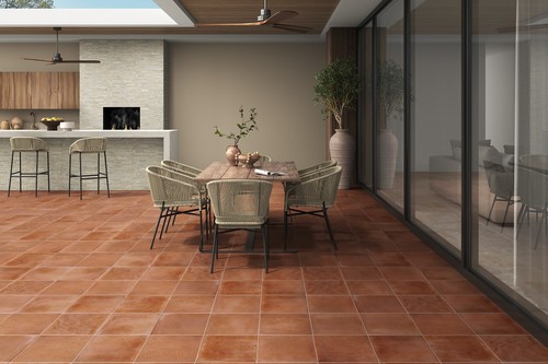 Brushed concrete effect - brushed,