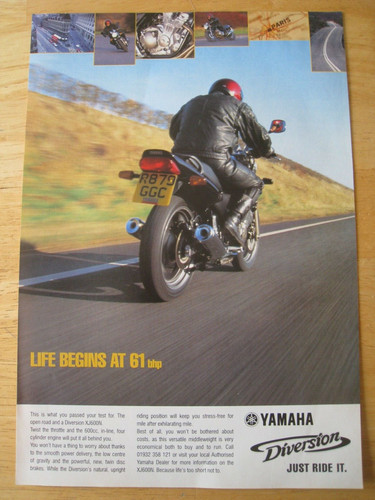 Yamaha diversion just ride - ride, it
