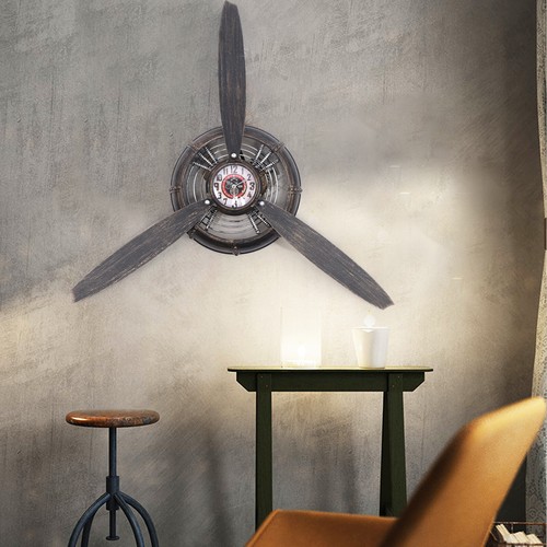 Propeller aeroplane metal wall - aeroplane,